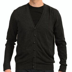 Ermanno Scervino Men's 100% Wool  Cardigan Sweater  US XL IT 54